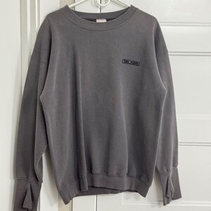 Vintage Handcuffs Long Sleeved Crewneck Sweatshirt Sz L Gray